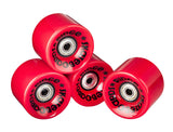 Ridge 59mm 78A PU Cruiser Skateboard Wheels w ABEC 7 Bearings Set of 4 in 17 colours