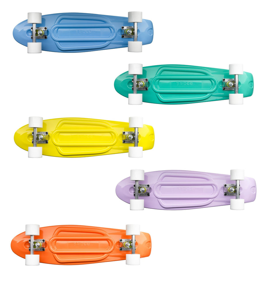 Ridge Pastels 27 Cruiser Board EU-üretilmiş Skate komple Skateboard 27 Sarı Ridge Pastels 27 Cruiser Board EU-üretilmiş Skate komple Skateboard 27 Sarı